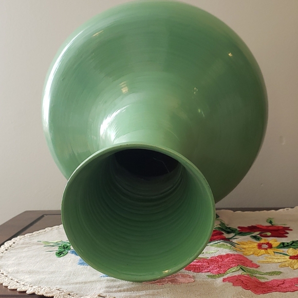 Mint green vase - Picture 2 of 9